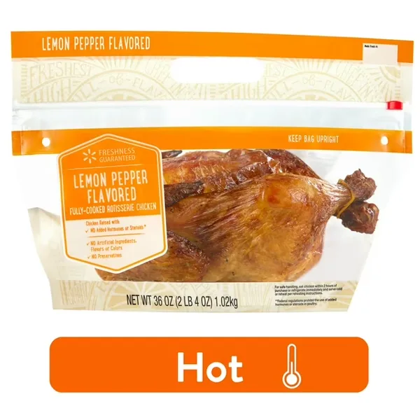Lemon Pepper Rotisserie Chicken