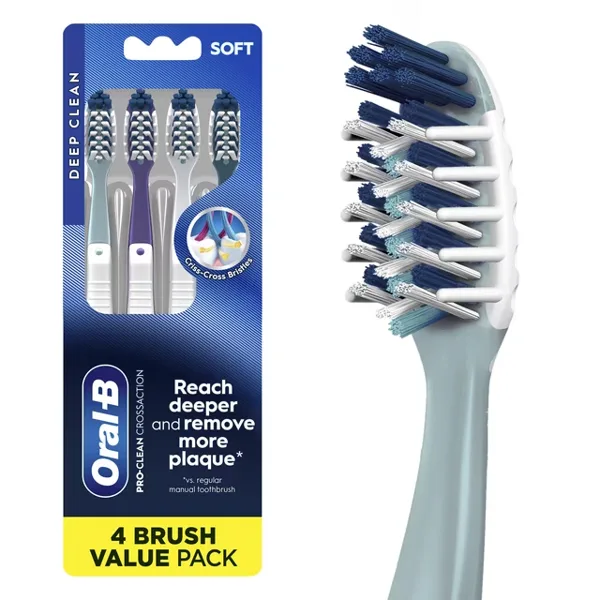 Clean Cross Action Toothbrushes